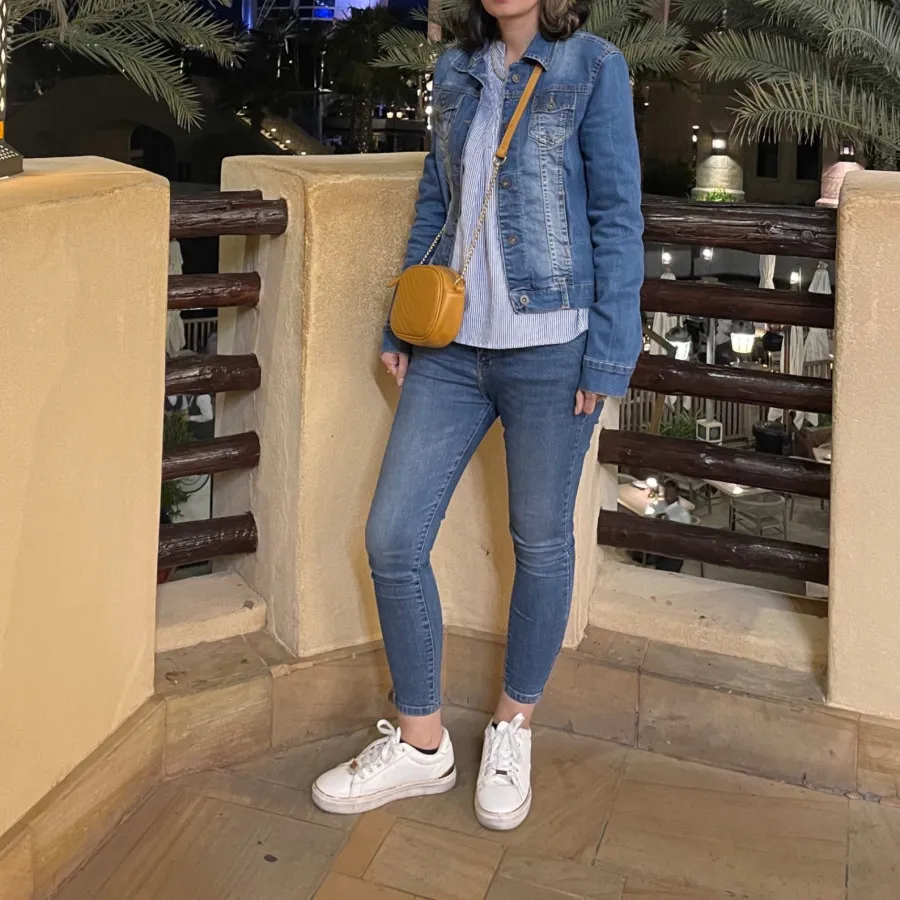 کاپشن جین زنانه