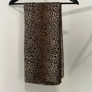 شال پلنگی عرض زیاد نخی