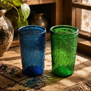 لیوان طرح پنجره‌ای