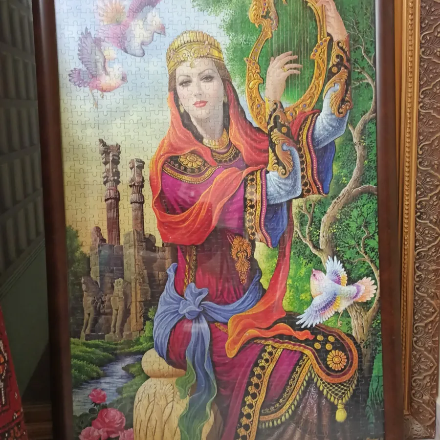 پازل 1000 تکه با قاب