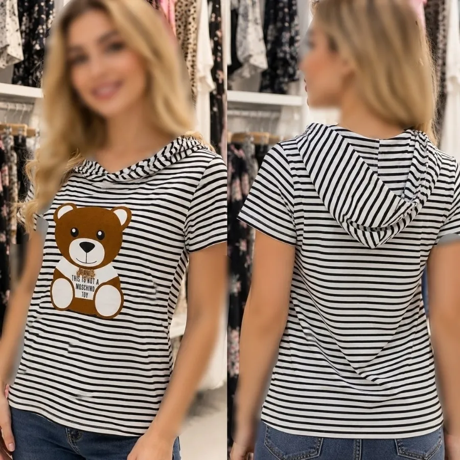 تیشرت کلاه دار خرسی