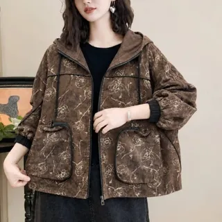 کت جین فشن کلاهداراورسایز