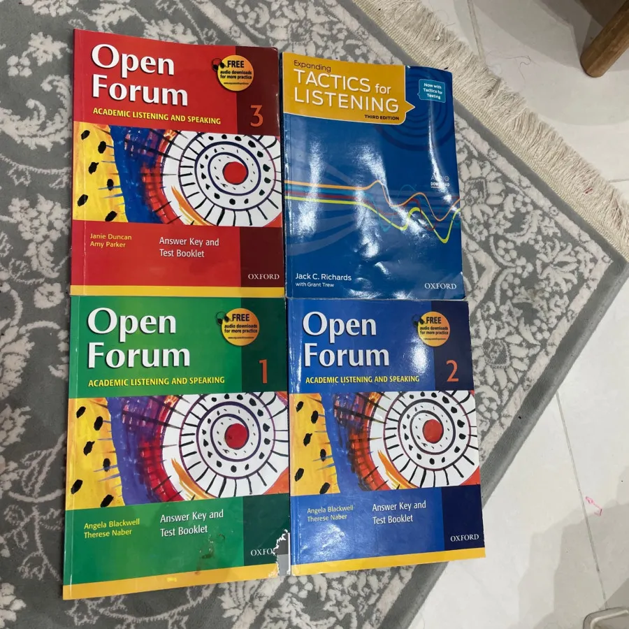 کتاب برای listening