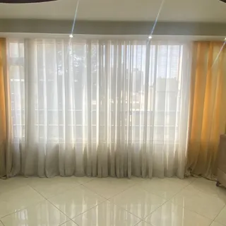 پرده حریر و والان مخمل
