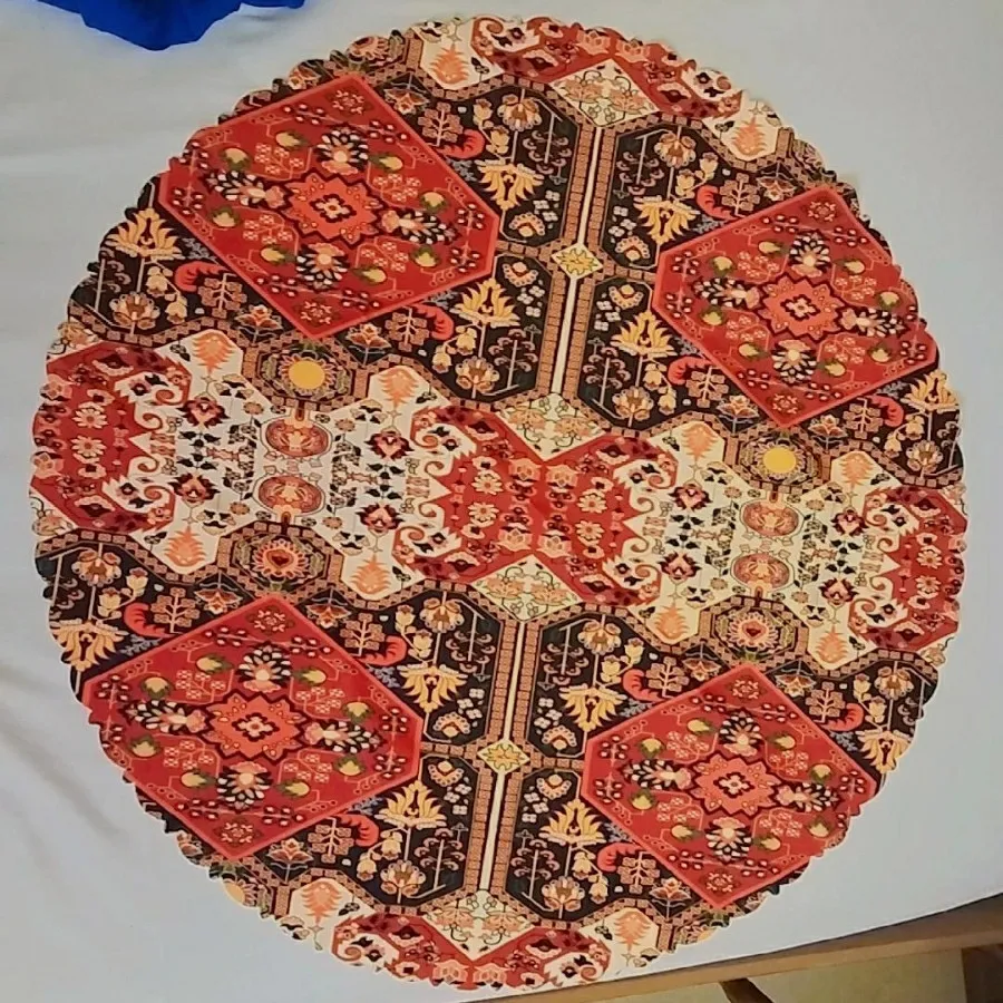 رومیزی گرد سوغات شیراز