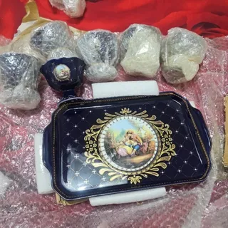 سرویس بستنی خوری لاجوردی