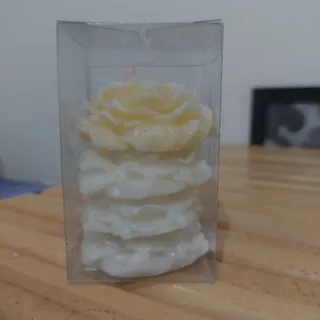 شمع گل محمدی و بابونه