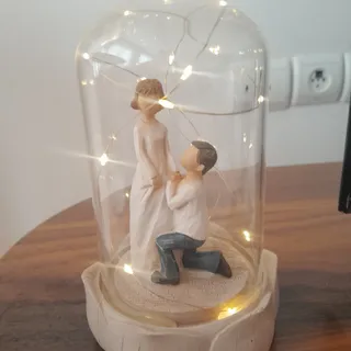دکوری گوی عاشق چراغدار