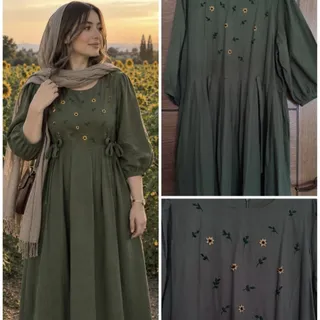 پیراهن پاییزه لینن