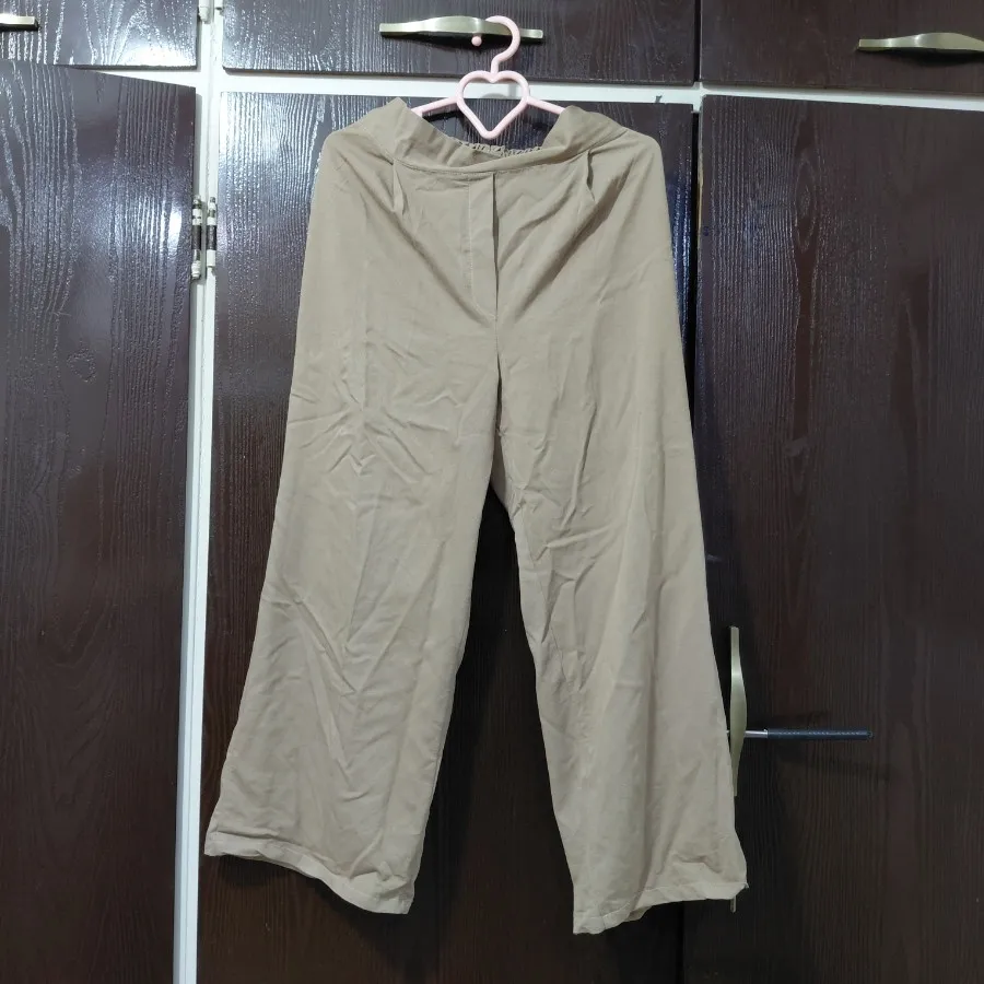 شلوار راسته پارچه ای