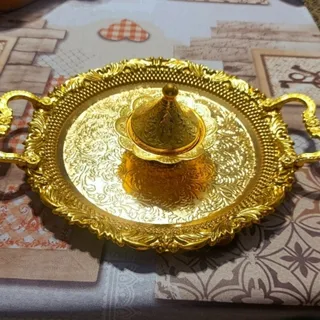ست سینی و قندان