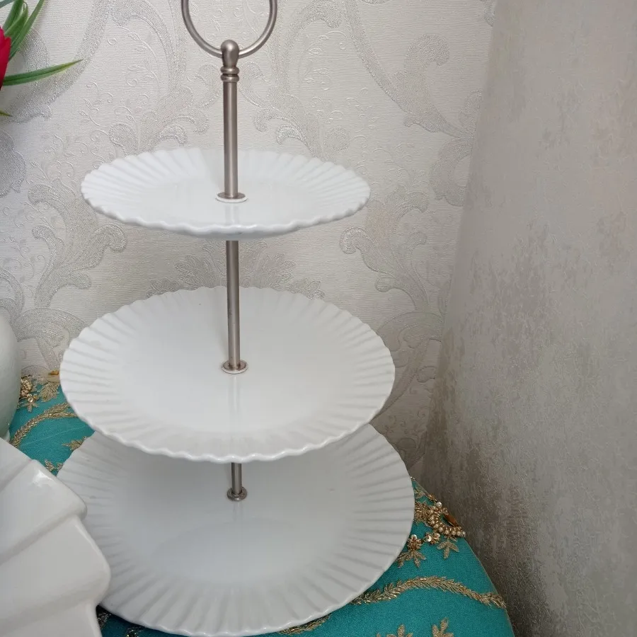 سرویس پذیرایی سفید مشکی