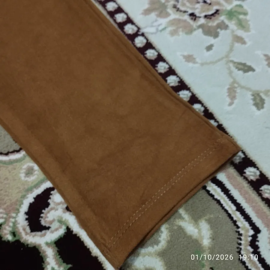 شلوار زارا مخمل کبریتی