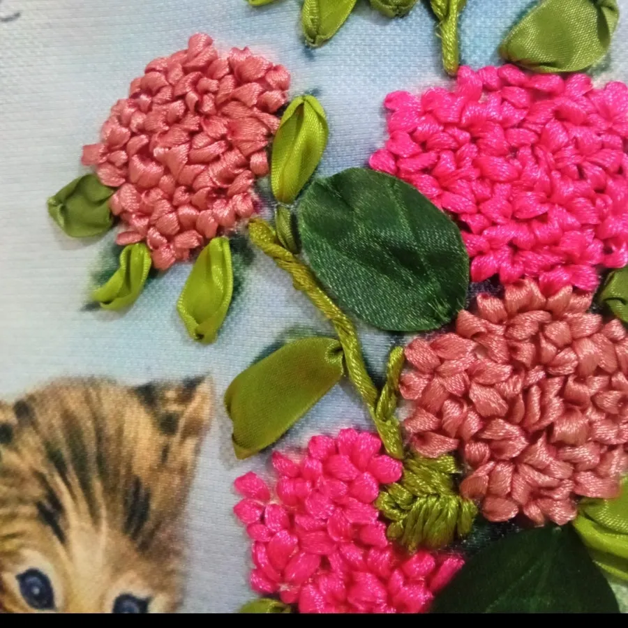 تابلو ربان دوزی شده بدون