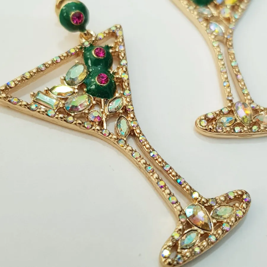 گوشواره مجلسی آویز جام