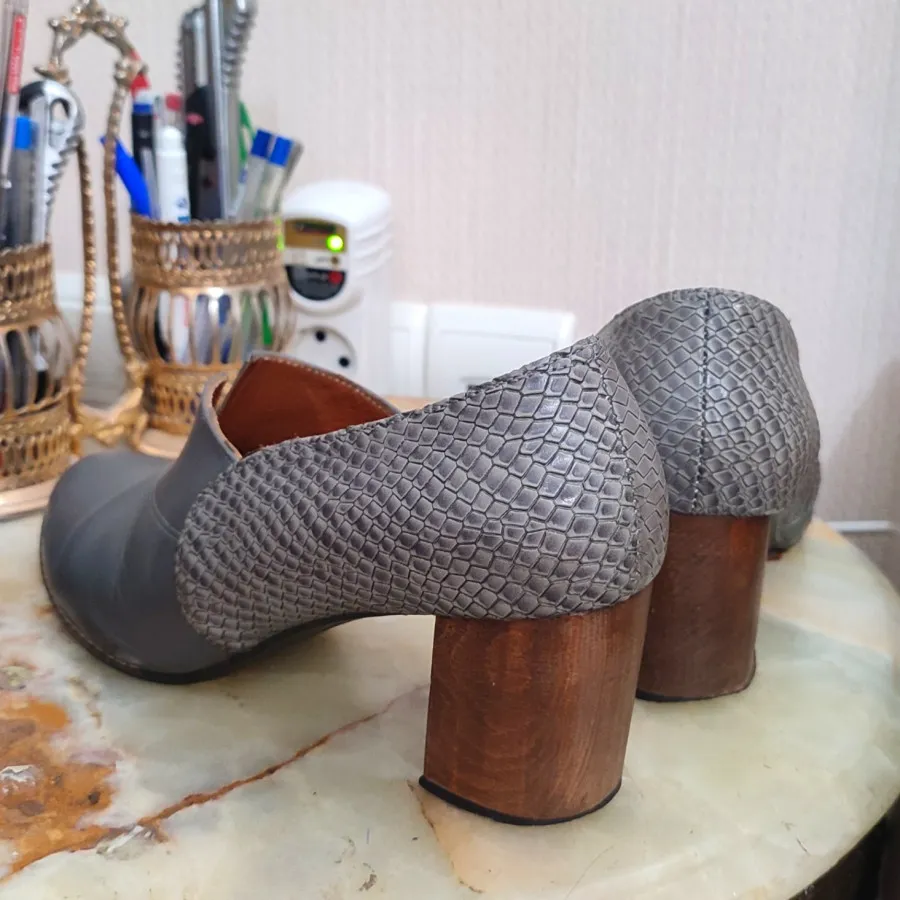 کفش چرم طبیعی اصل
