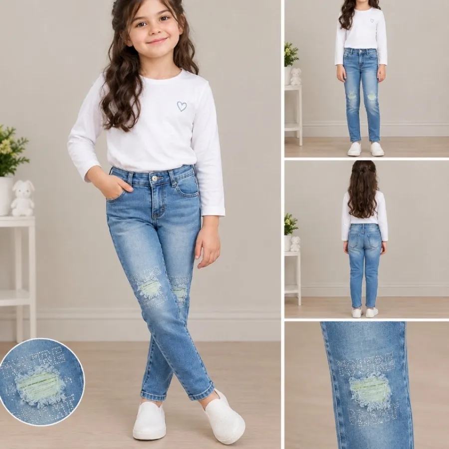 شلوارجین دخترانه