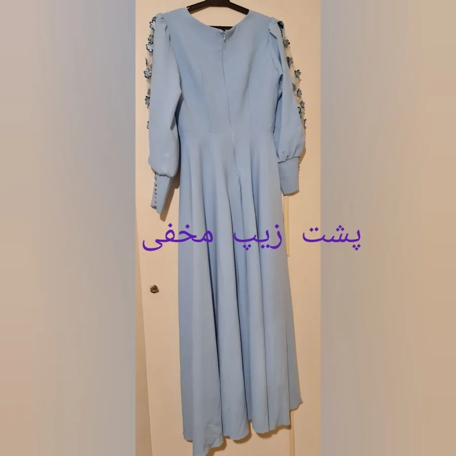 پیراهن مجلسی همراه کلاه