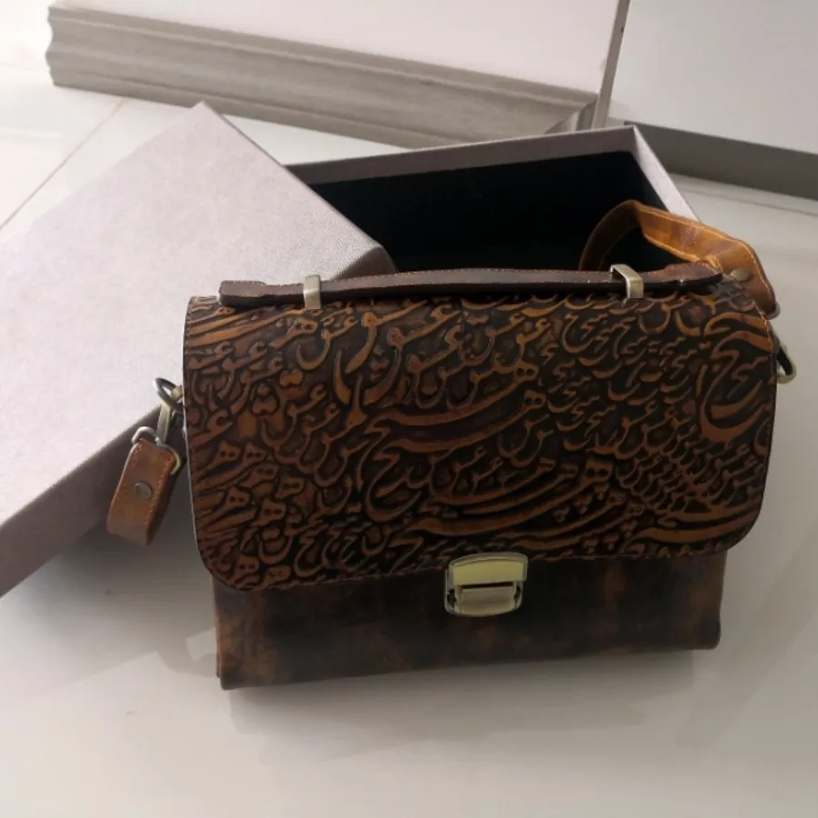 کیف دوشی چرم طبیعی
