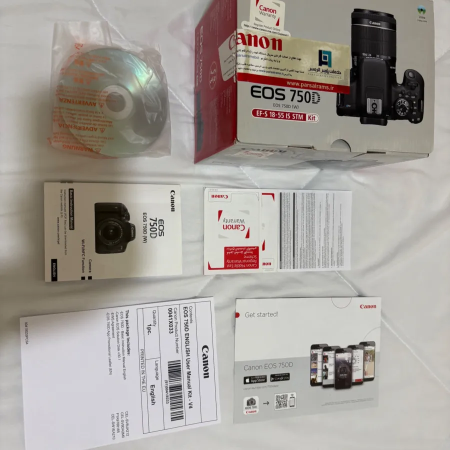دوربین canon 750d