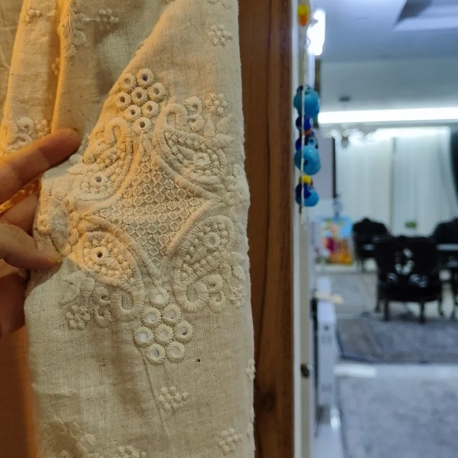 سارافون و کت آیینه کاری