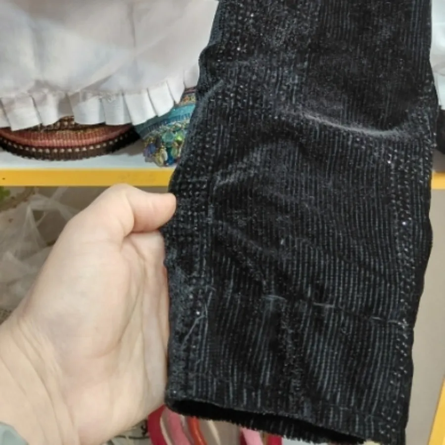 کراپ کت مخمل