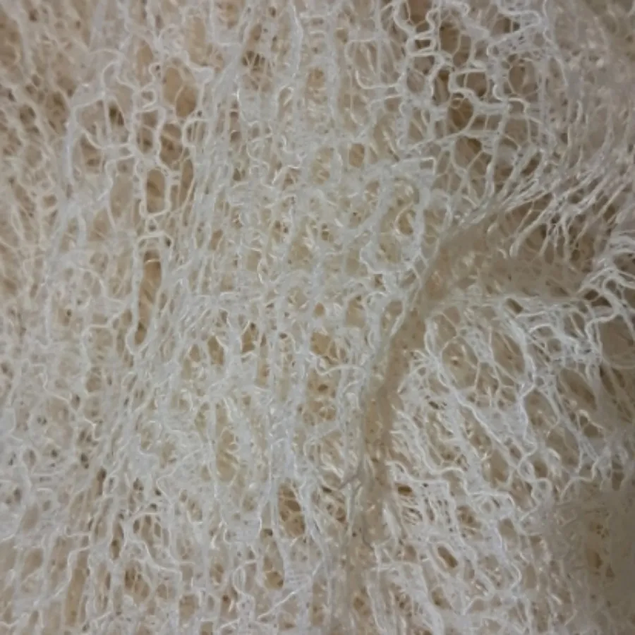 پارچه دانتل شیری وارداتی