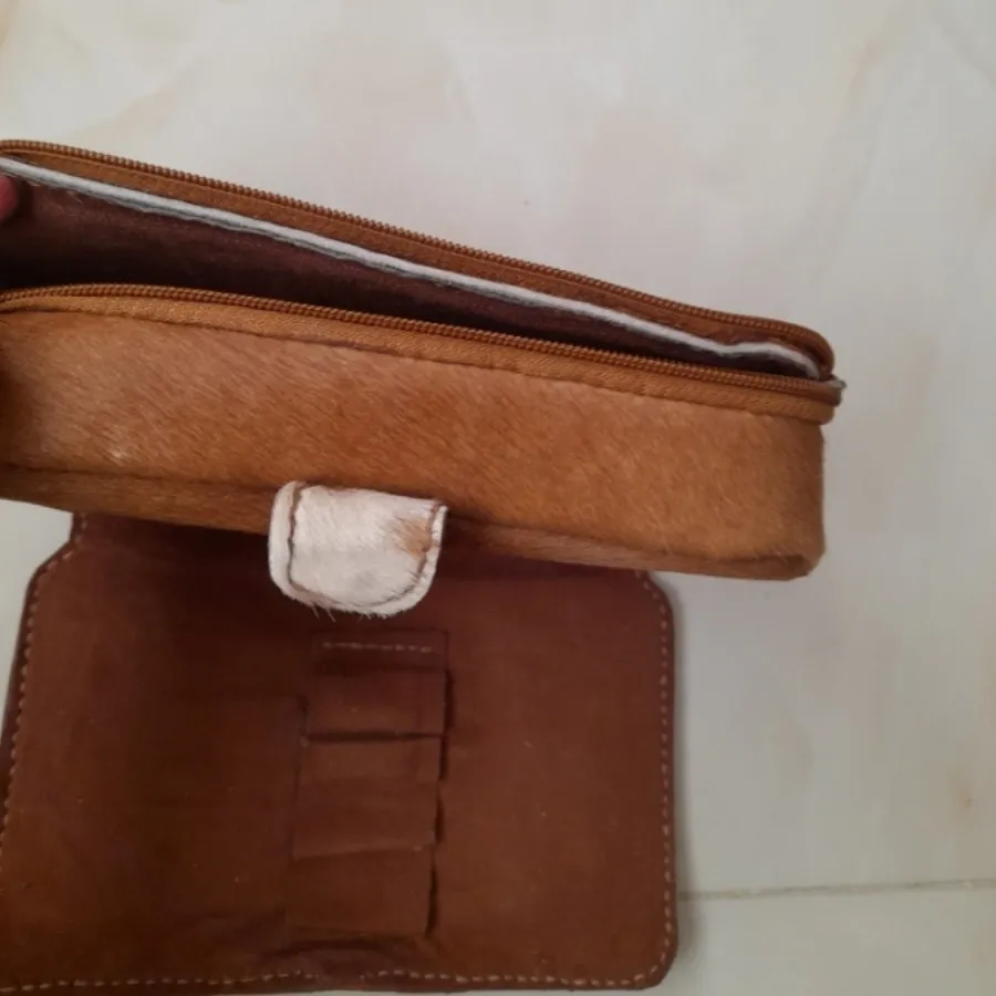 ست کیف چرم طبیعی دستدوز