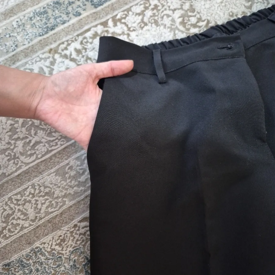 شلوار بگ پارچه ای