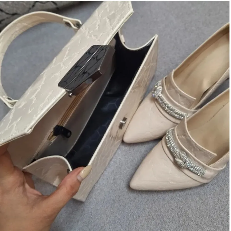 ست کیف و کفش مجلسی