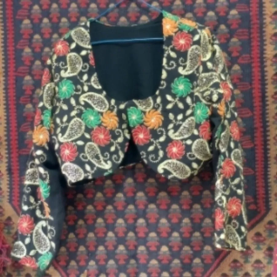 کراپ کت سوزن دوزی