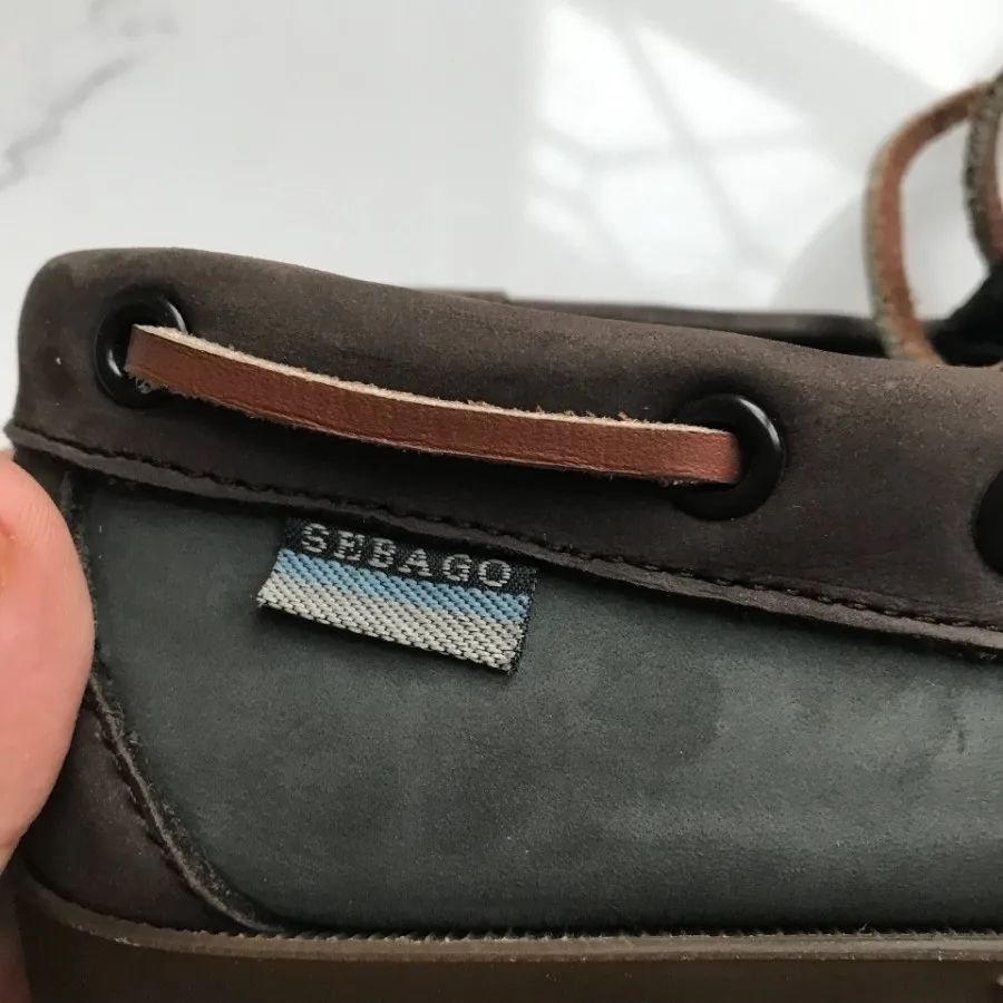 کالج اصل Sebago دست دوز ن