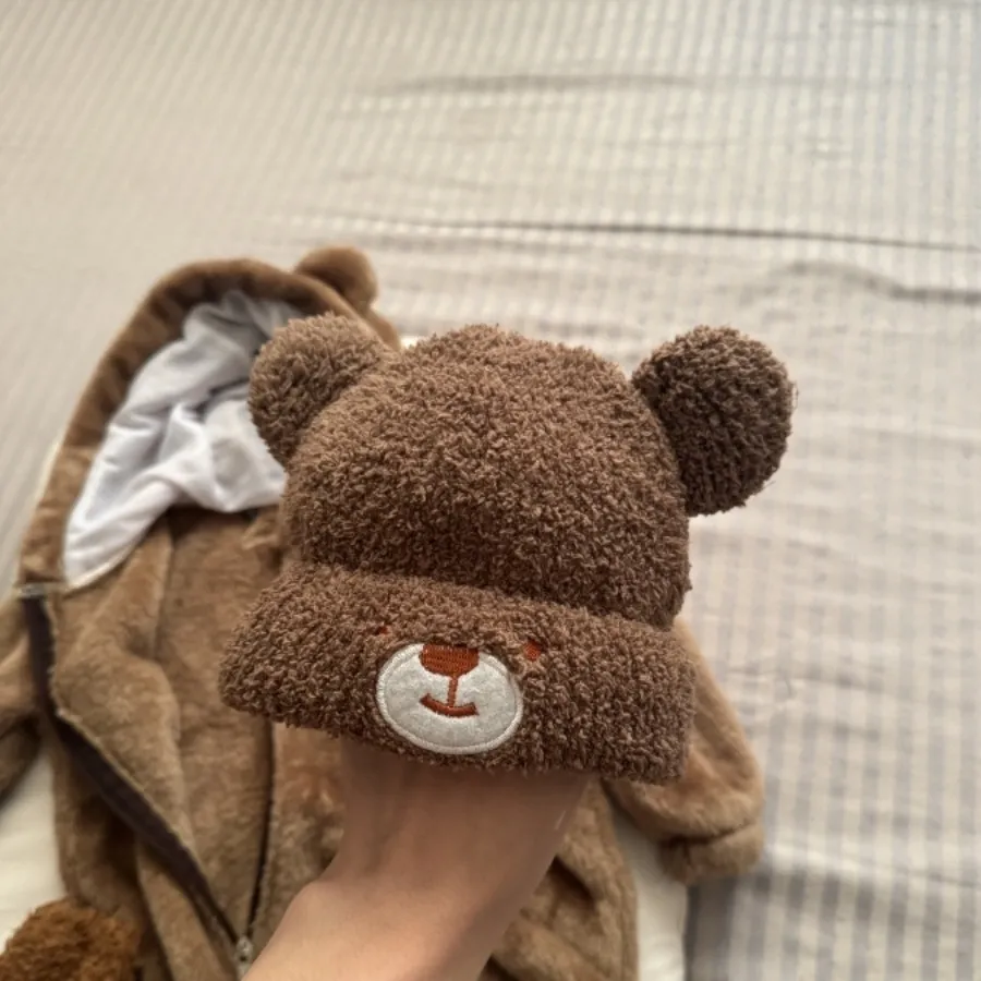 ست سرهمی تدی جوراب کلاه