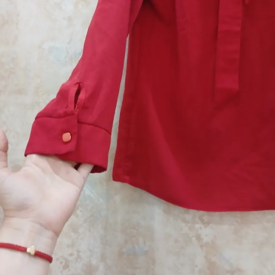 شومیز گوجه ای