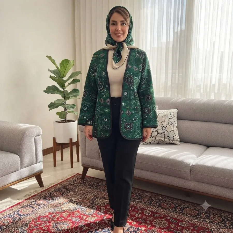 مانتو سنتی پاییزی