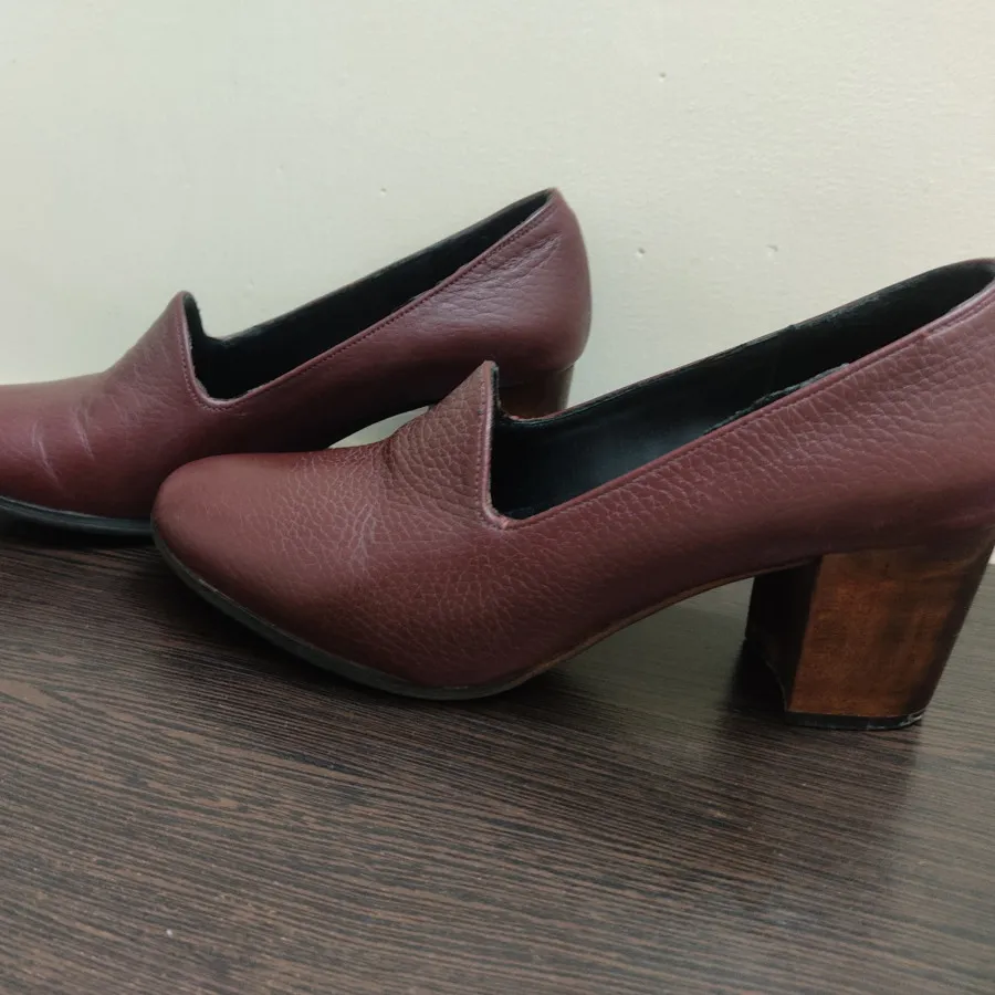 کفش چرم طبیعی