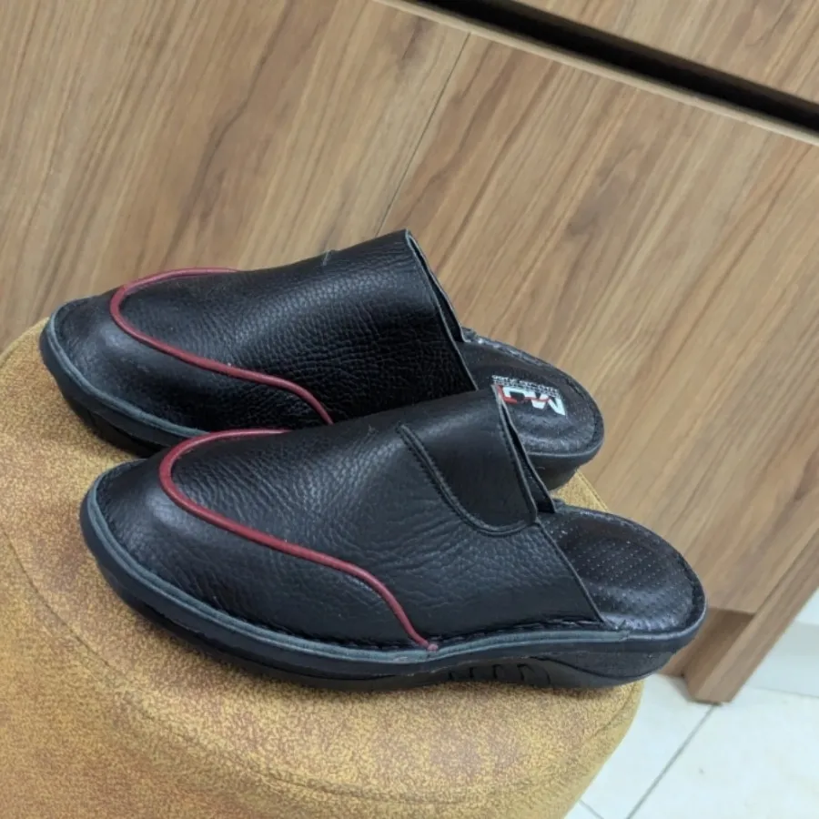 صندل چرم طبیعی گاوی