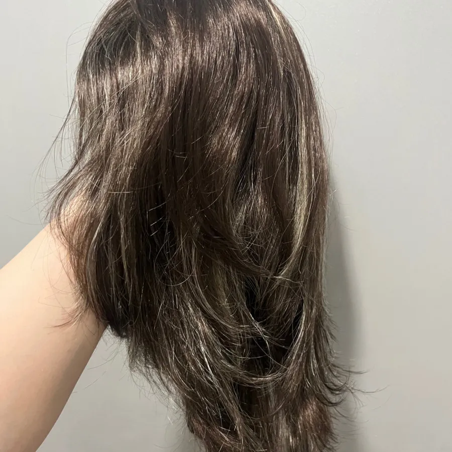 کلاهگیس طبیعی فرق پوستی