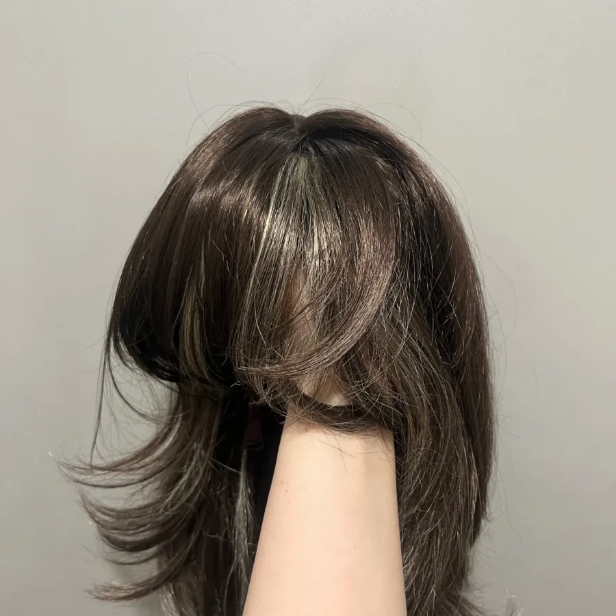 کلاهگیس طبیعی فرق پوستی