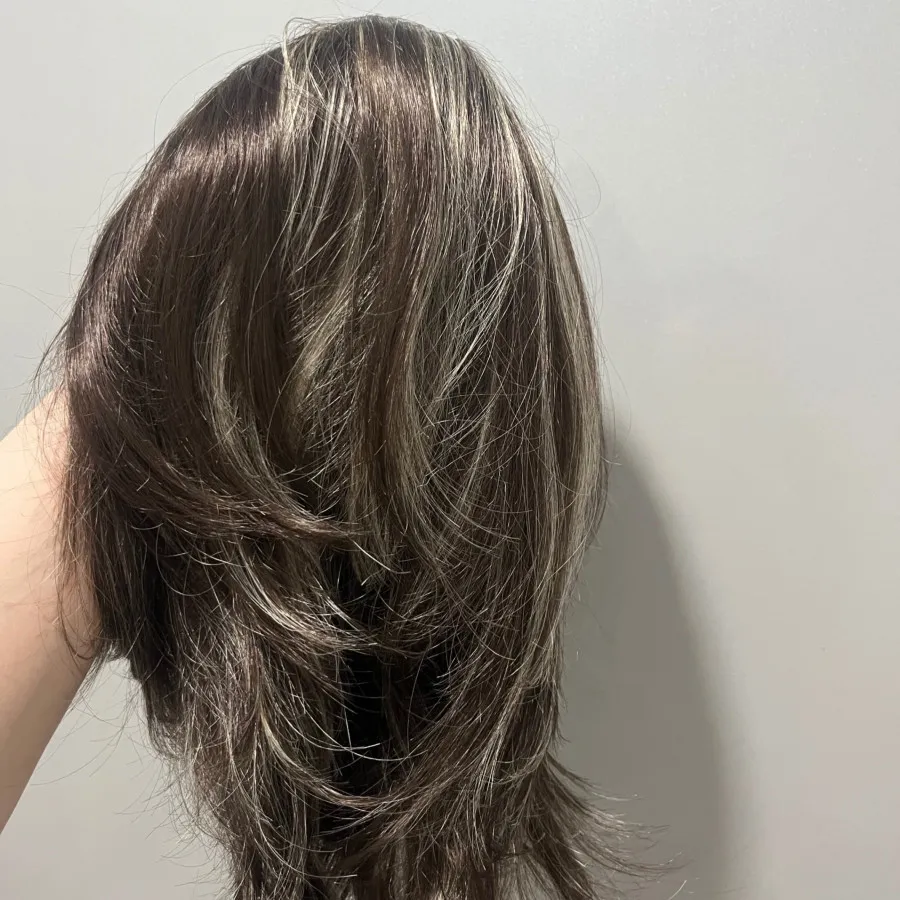 کلاهگیس طبیعی فرق پوستی