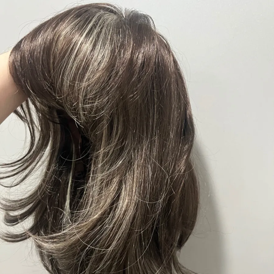 کلاهگیس طبیعی فرق پوستی