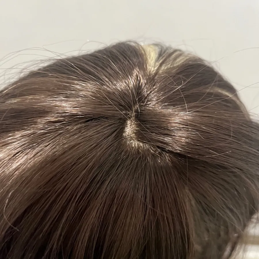 کلاهگیس طبیعی فرق پوستی