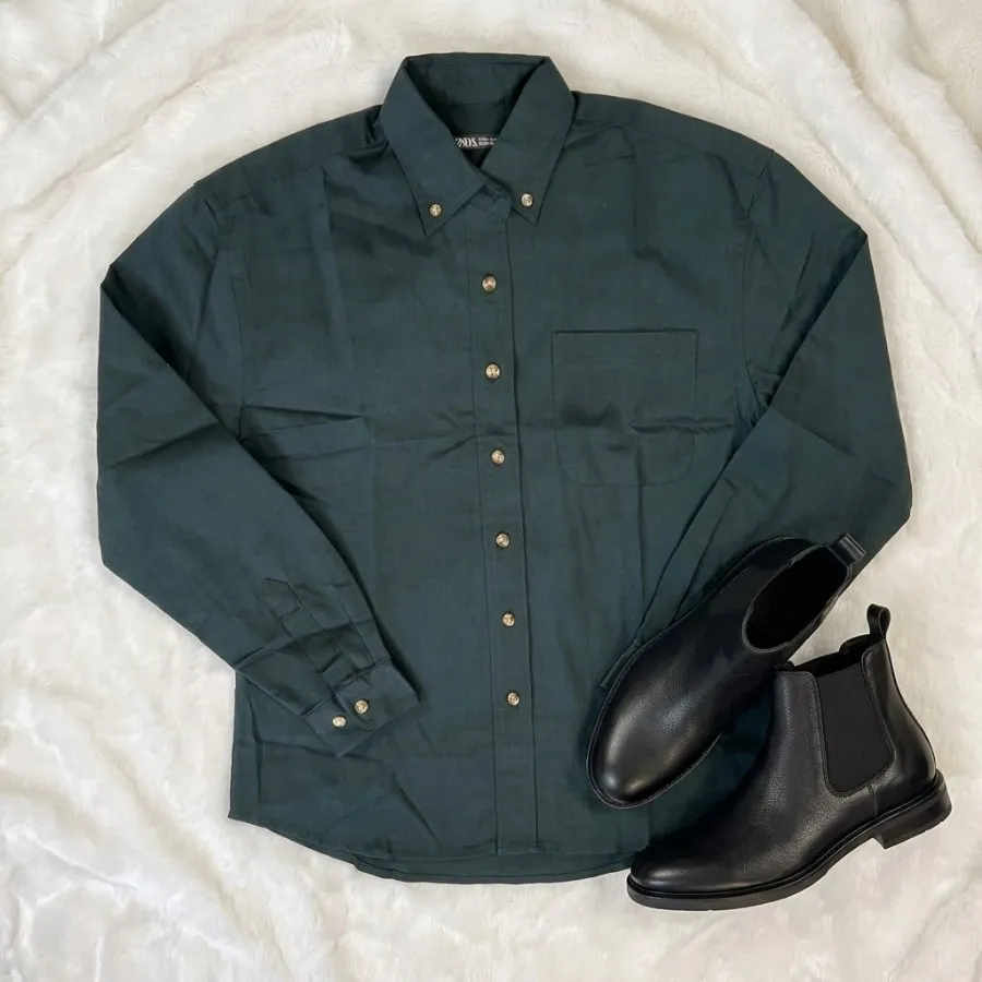 شومیز ضخیم Zara اورجینال