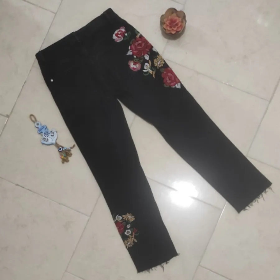 شلوار جین پاچه ریش