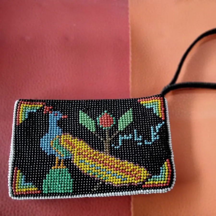کیف سکه منجوق دوزی آنتیک