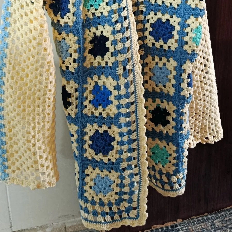 مانتو قلاب بافی زیبا