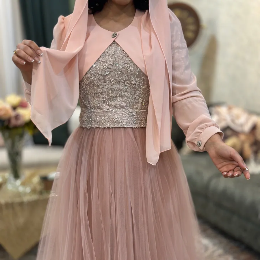 پیراهن مجلسی گلبهی