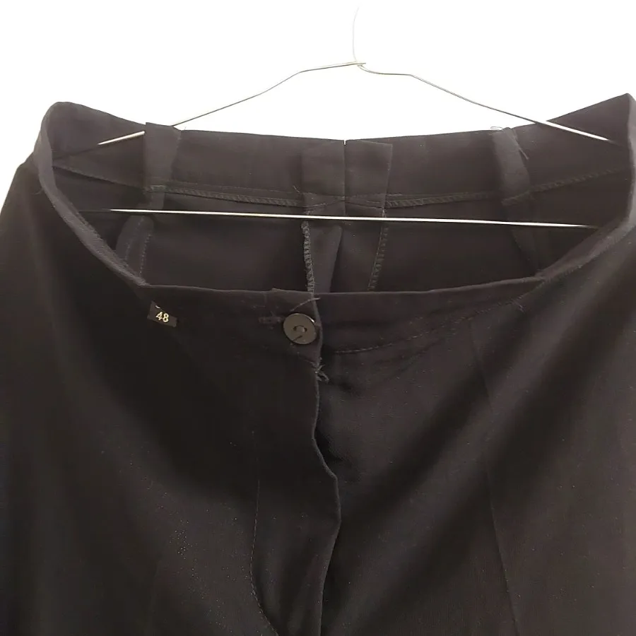 سه تیکه مانتو شلوار مشکی