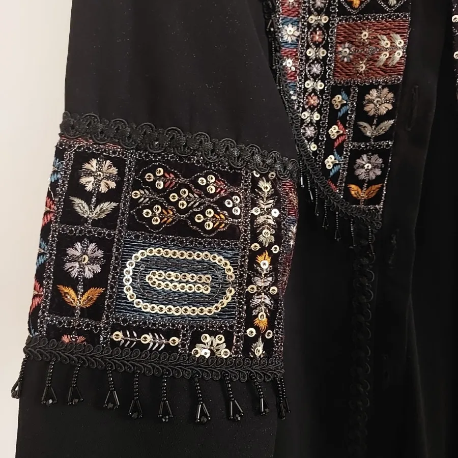 سه تیکه مانتو شلوار مشکی