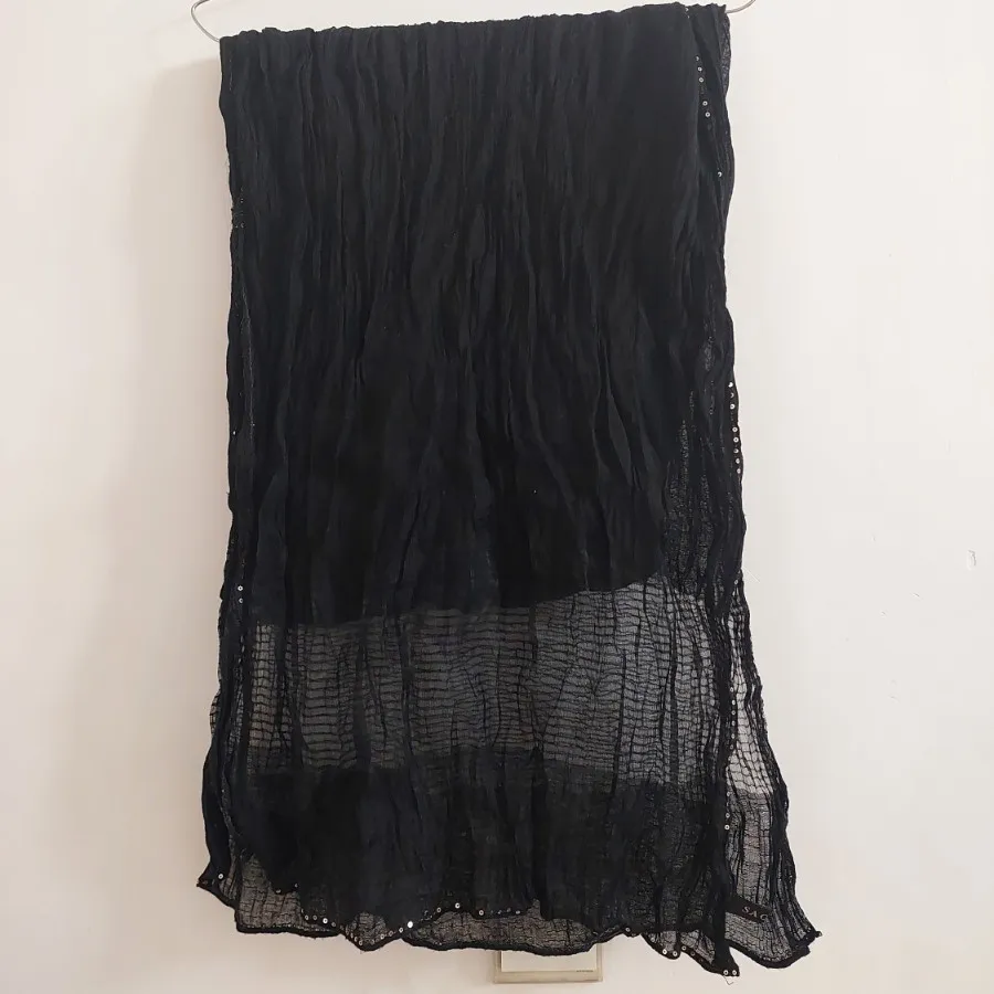 شال و روسری مشکی مجلسی